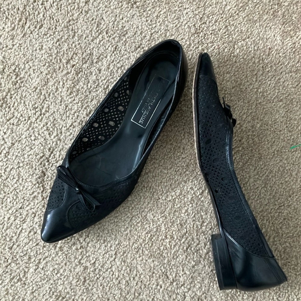 Black Lace Women's Flats
